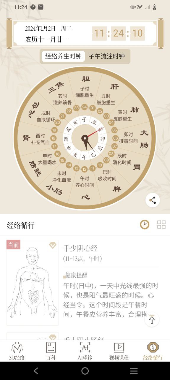 中济经络穴位软件app