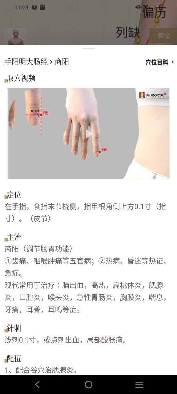 中济经络穴位软件app
