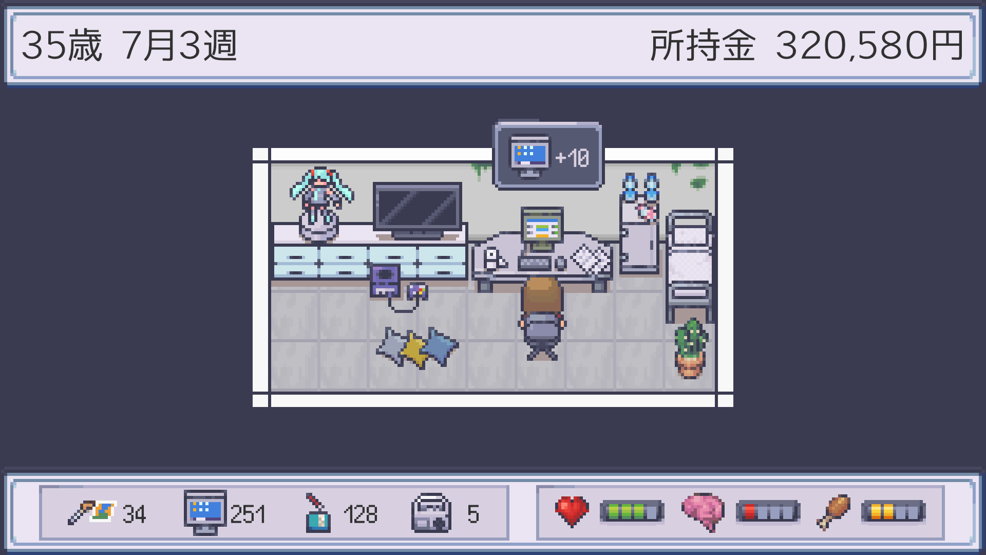 孤独的独立游戏开发者的一生：悲情模拟游戏揭秘