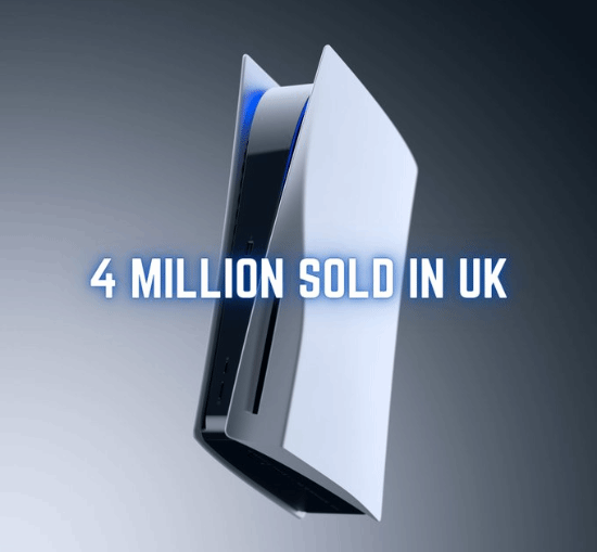 英国销量超过400万台：比PS4多用了31周