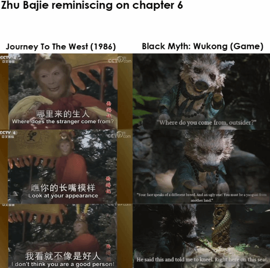 外国玩家惊叹《黑神话》八戒的剧情仿佛悟空：既喜又悲